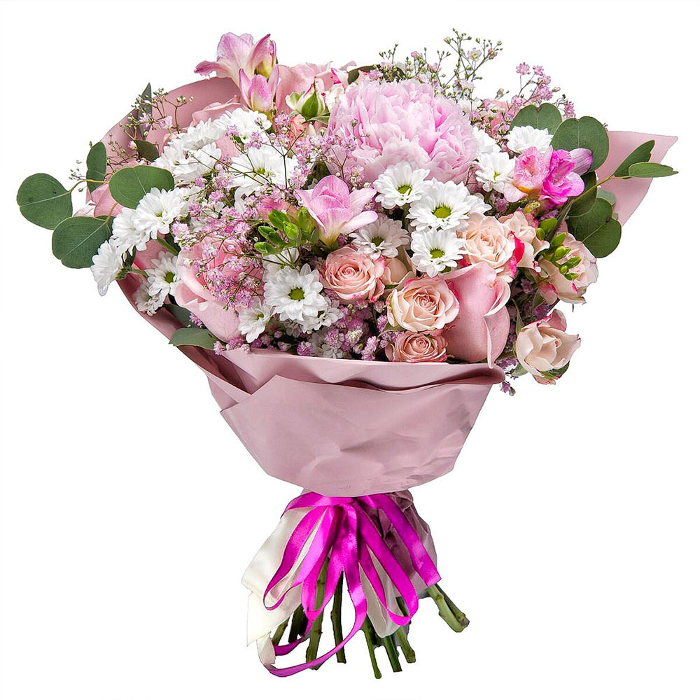 Букет "Малиновые мечты" Букет "Малиновые мечты"